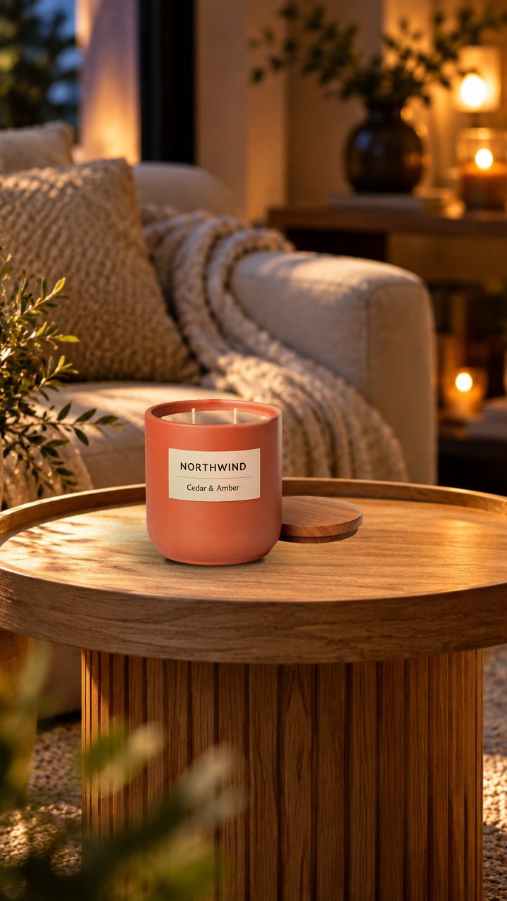 Video made with Launch Desk: A cozy evening candle