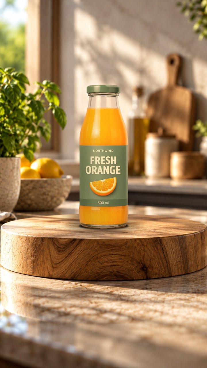 Video made with Launch Desk: Fresh orange, morning light